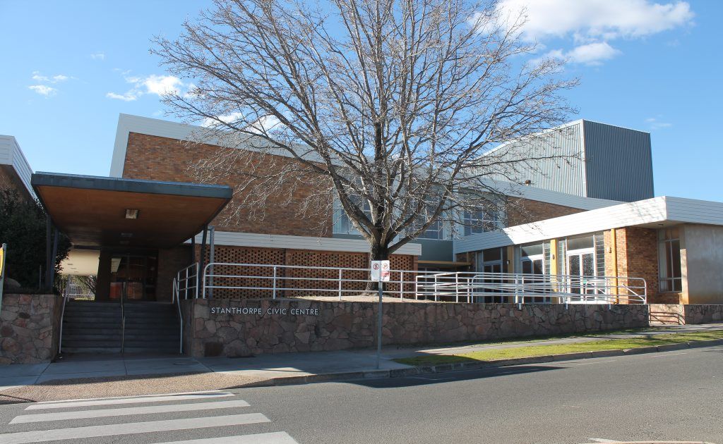 STILL FUNCTIONING: The Stanthorpe Civic Centre is set to receive a face list. Photo Samantha Wantling / Stanthorpe Border Post